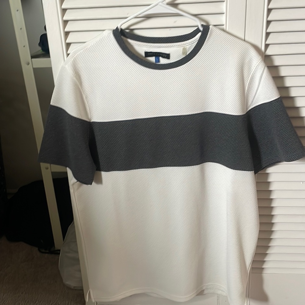 Mens L white shirt.